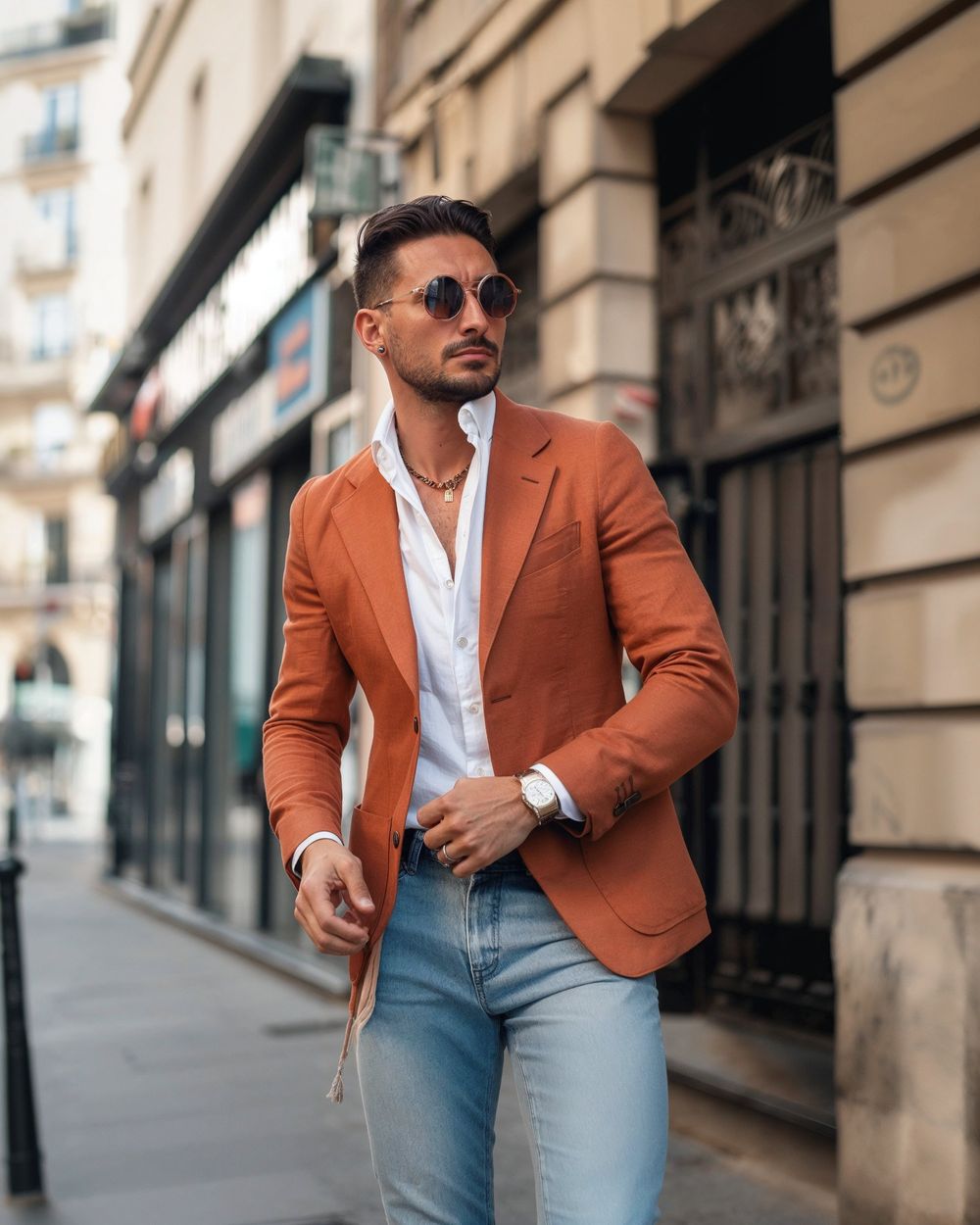 Men's modern blazer jacket sale