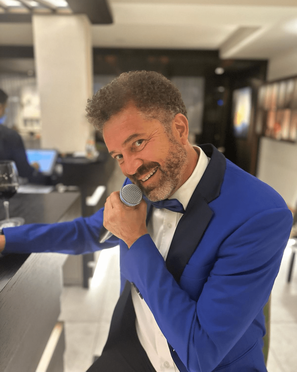 Royal Blue Tuxedo for Events