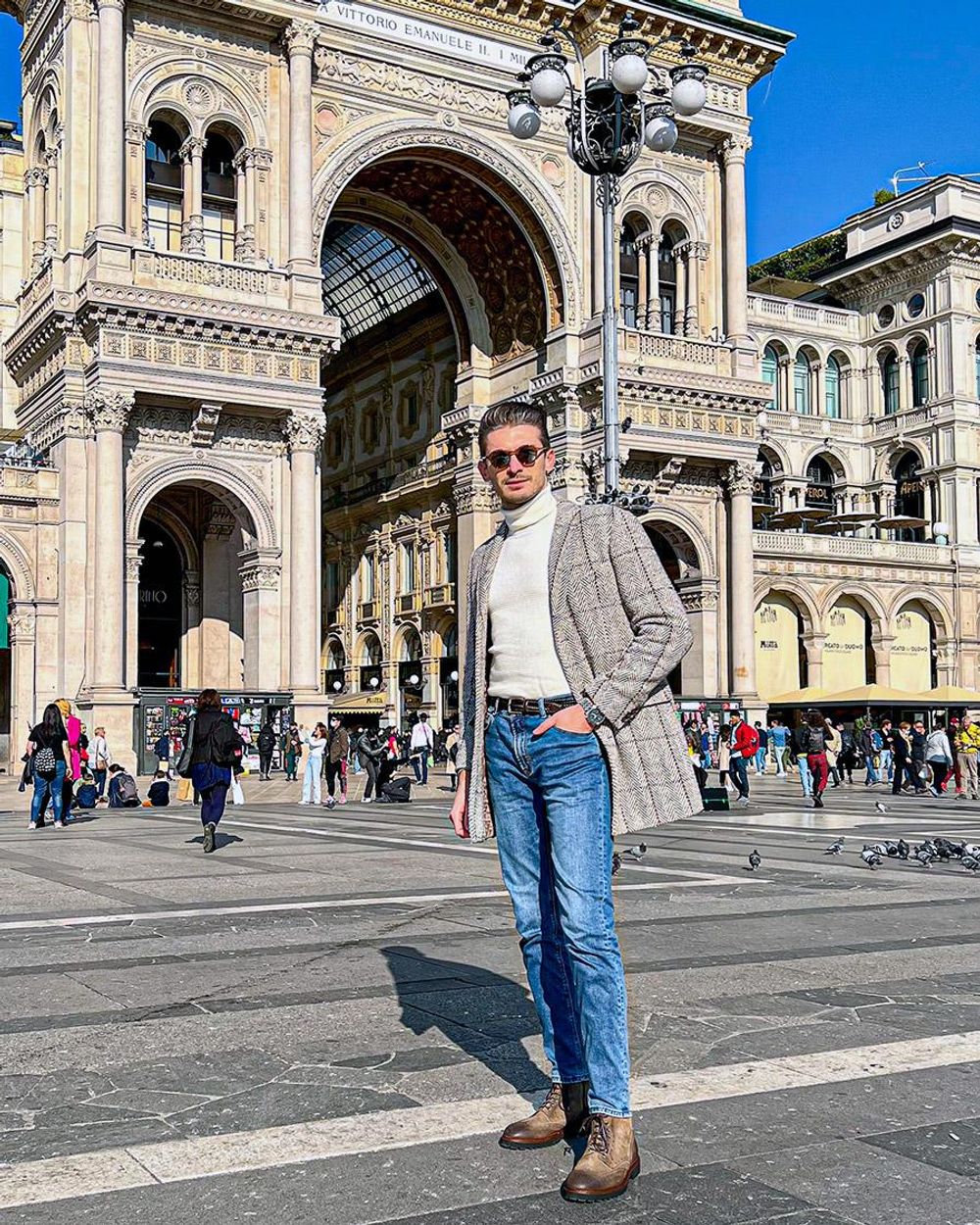 Manteaux en Laine pour Homme