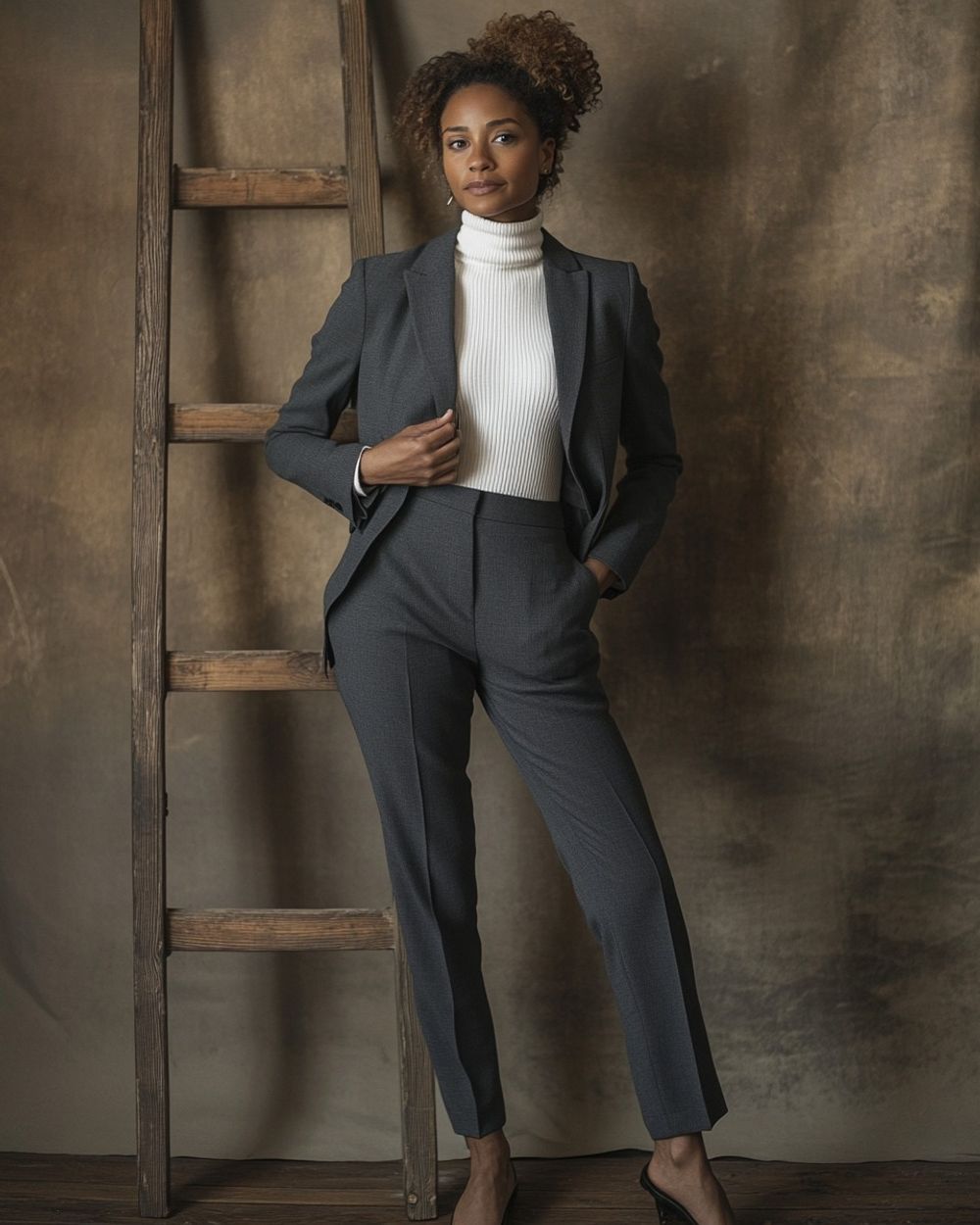 Women's Gray Suits | Made to Measure Women's Gray Suits | Made to Measure