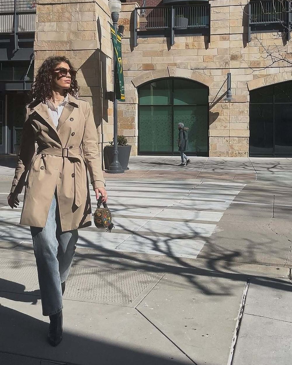 【muguet rose midi trench coat】DARK BEIGE muguet rose midi trench coat dark beige