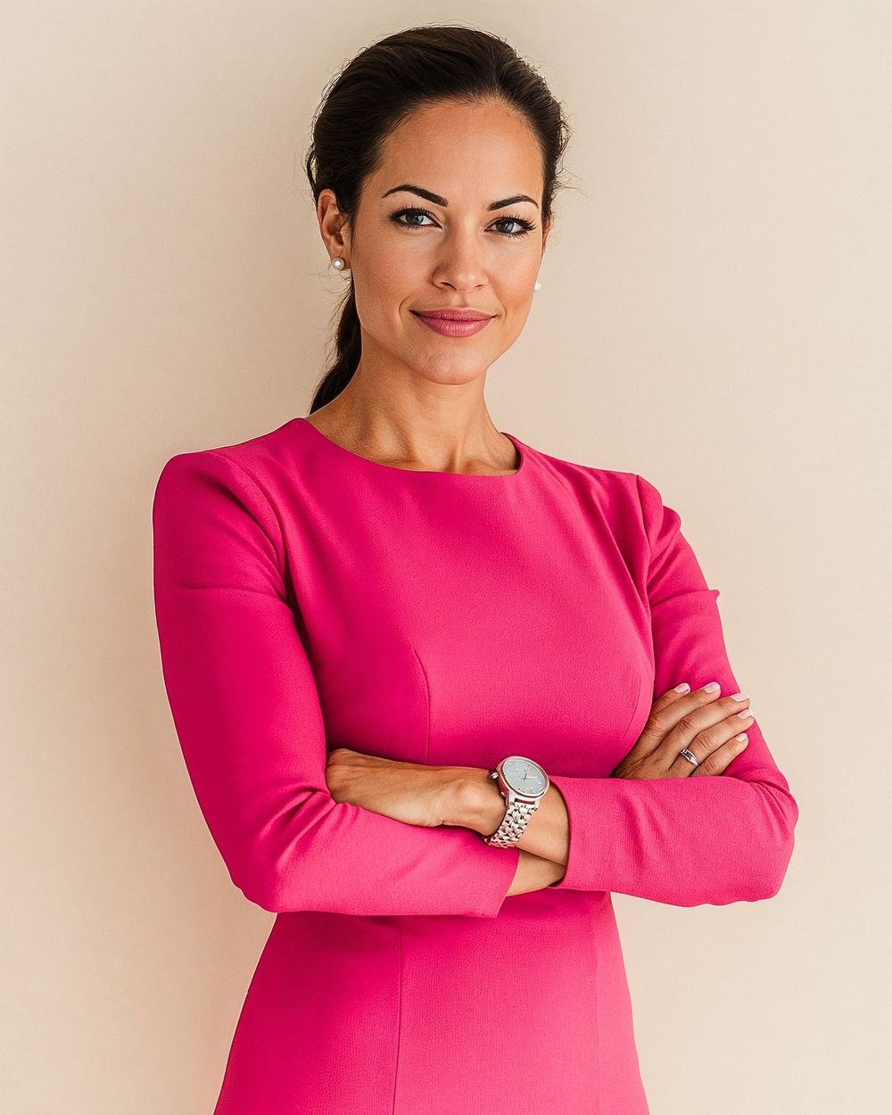Long Sleeve pink Dresses | Sumissura