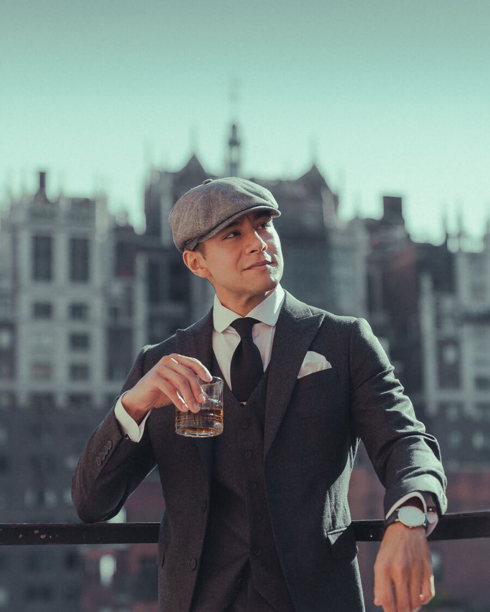 Gray Vintage 3 Piece Suit | Hockerty