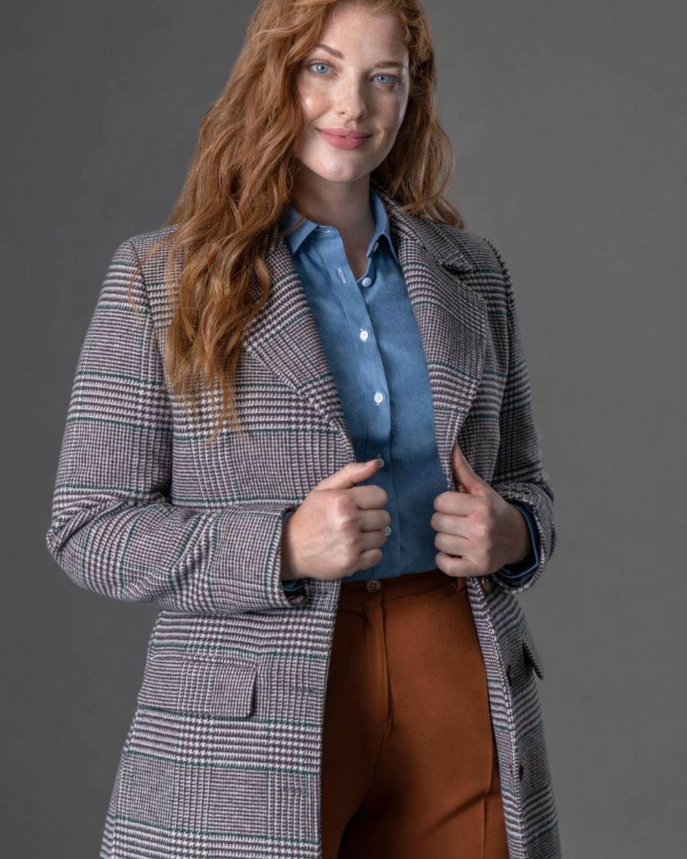 Round-Collar Dress Shirts for Women | Sumissura