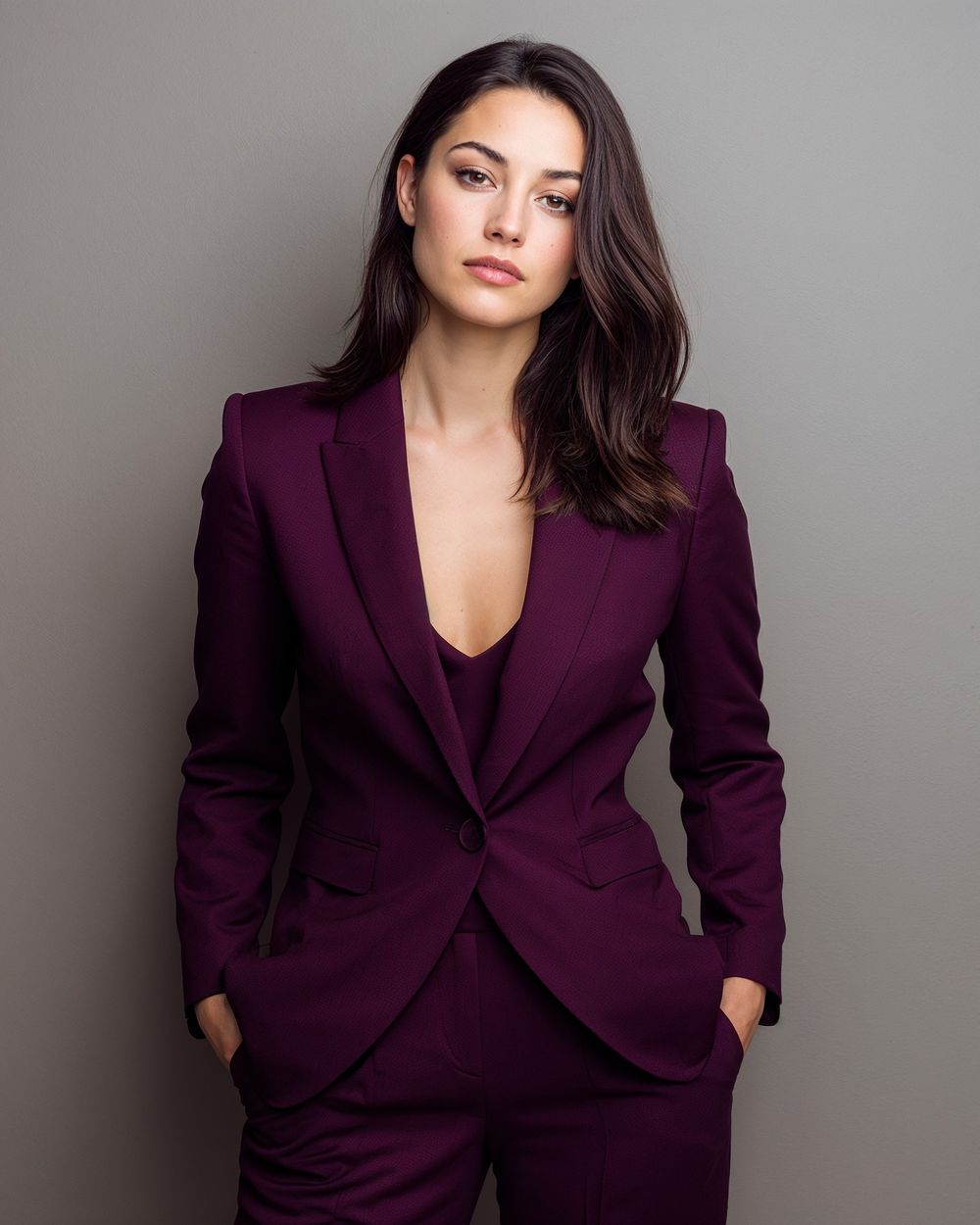 strapless open back dress Ubrique Dress in Deep Purple | Women's Formal Dress