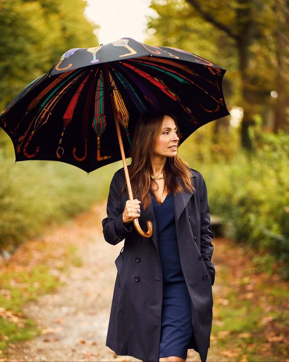 Trench jacket - navy