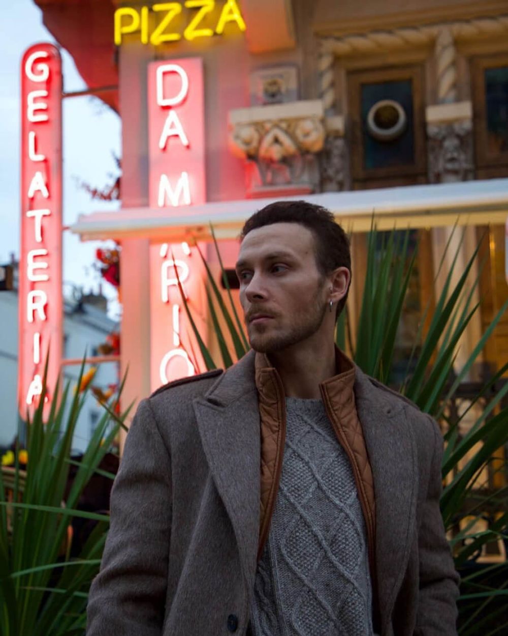 Beige Alpaca Coat