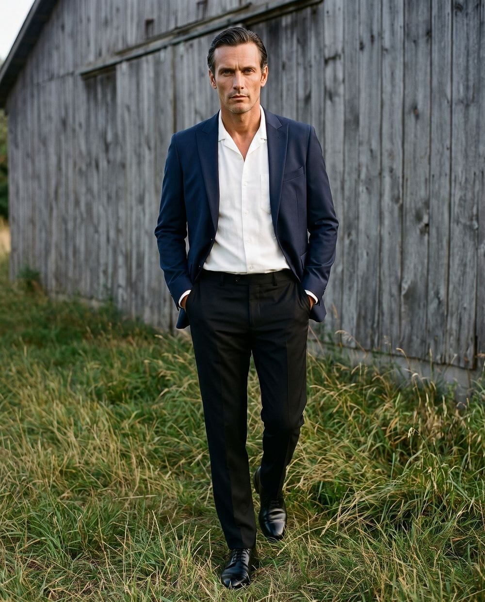 black dress shirt navy pants Outfits Size:L (PREORDER) long enough to stay V neck homecoming dreses boohoo Women's Plisse Ruched