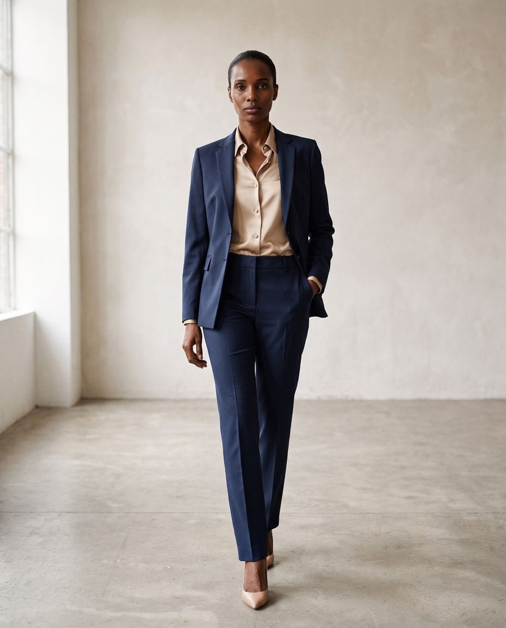 Outfits Traje Azul
