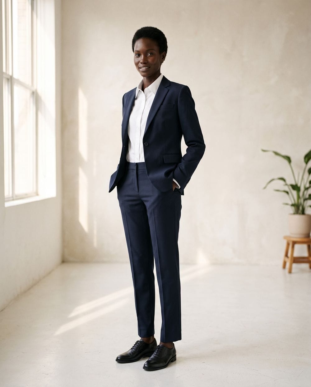 Outfits Traje Azul