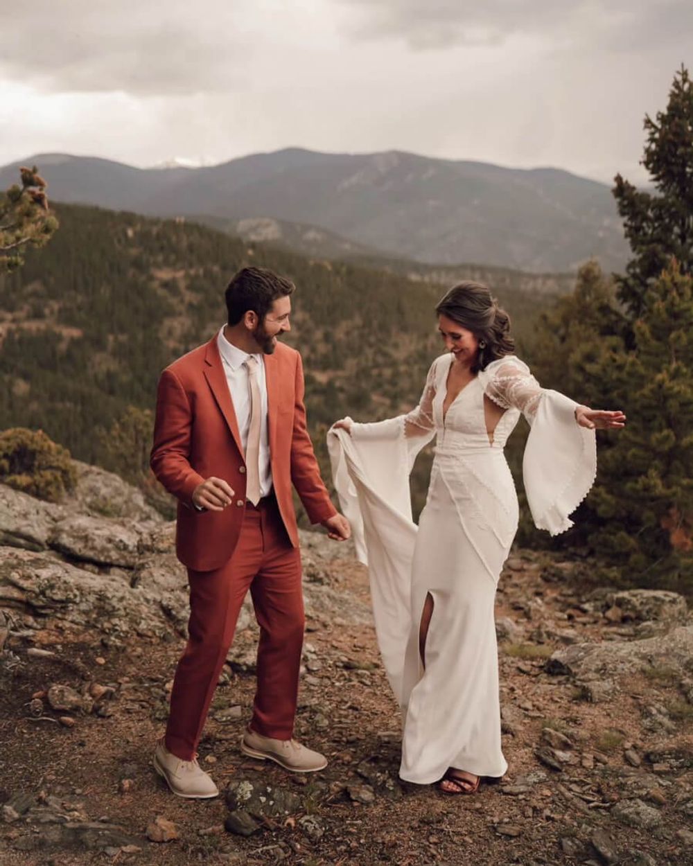 Terracota Wedding Suit