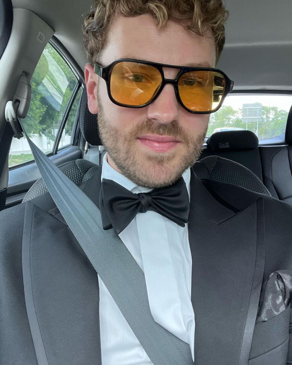 Men's Black Tuxedo with Bowtie