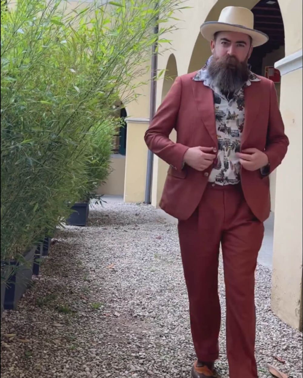 Suit Outfits Orange Hockerty