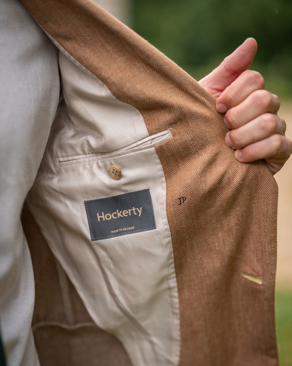 Wedding Beige Linen-Cotton Suit