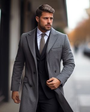 Men's Overcoats Online - Hockerty