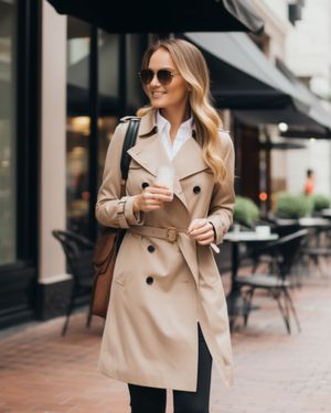Women Trench Coat Style Guide: How to Wear a Trench Coat - Sumissura