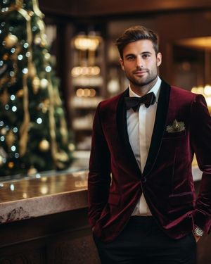 burdeos-velvet-blazer-black-pants-parties