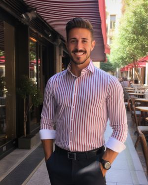 Fancy Casual Dress Shirt Look