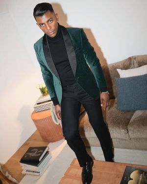 green-tuxedo-flora-leather-shoes