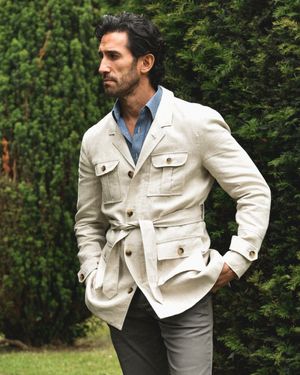 Camicia Di Flanella Colore Marrone - - 773BE-88X - Foto 6