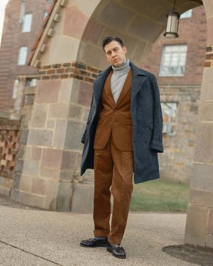 brown-corduroy-suit-gray-turtleneck
