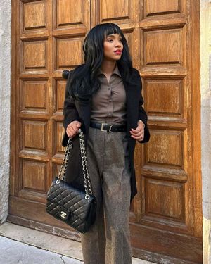 Women's Collarless Coats - Sumissura