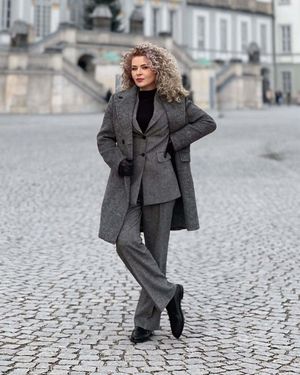 Ameri（アメリ）の「STAND COLLAR SCARF COAT（その他アウター