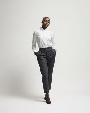 Women's Tweed Pants | Tweed Pants online - Sumissura