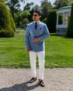 sky-blue-windowpane-blazer-white-trousers