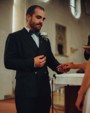 dark-wool-suit-blue-tartan-bow-tie