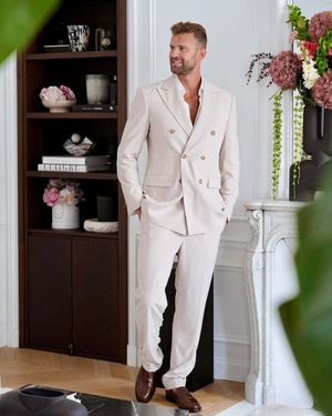 ivory-double-breasted-suit-open-collar-shirt