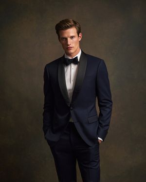 navy-tuxedo-satin-shawl-lapels-pleated-white-shirt