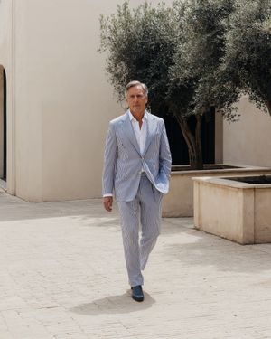 ocean-stripe-suit-white-shirt