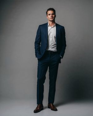 business-blue-suit-white-shirt