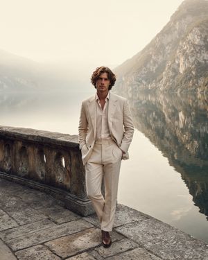beige-linen-suit