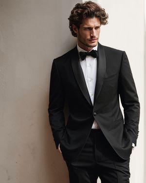 Evening Tuxedo with Bow Tie