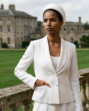 Women's White Suits & Suit Separates