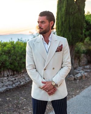 striped-pants-with-white-double-breasted-blazer