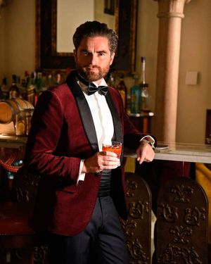 classy-burgundy-velvet-tux-for-christmas