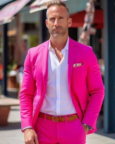 Pink Outfits for Men | Hockerty