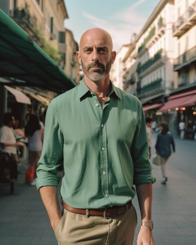 Buy Men Green Super Slim Fit Textured Full Sleeves Casual Shirt Online -  683966 | Louis Philippe